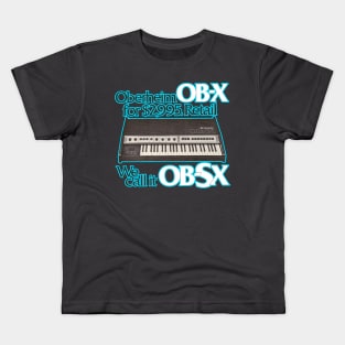 Oberheim OB-SX Synthesizer 1980! Kids T-Shirt